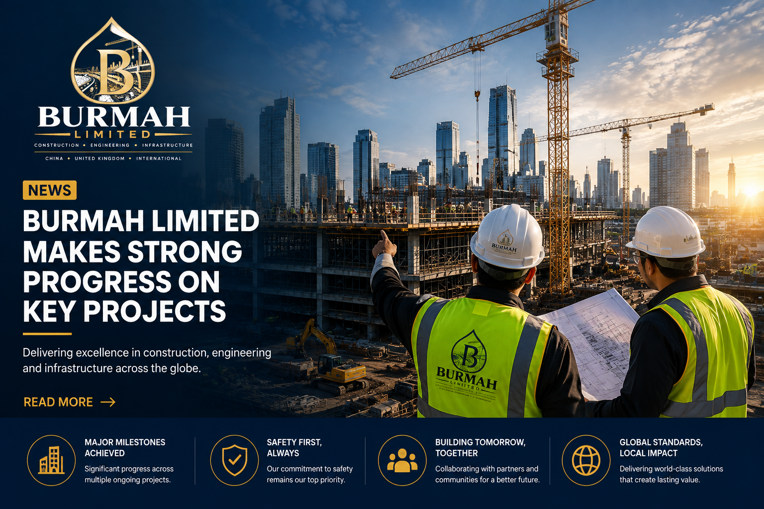 Burmah Limited construction project update
